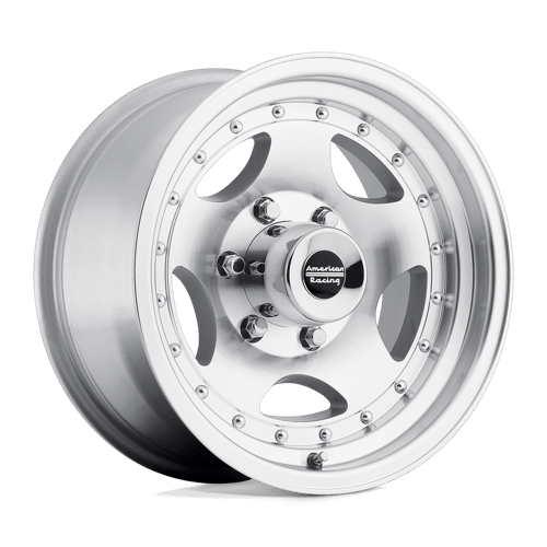 American Racing AR23 5X127 15X8 -19 MACHINED W/ CLEAR COAT