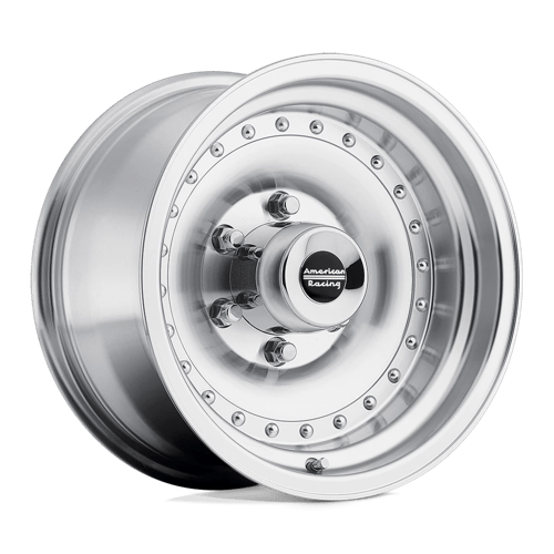American Racing AR61 OUTLAW I 5X120.65 14X7 0 MACHINED W/ CLEAR COAT