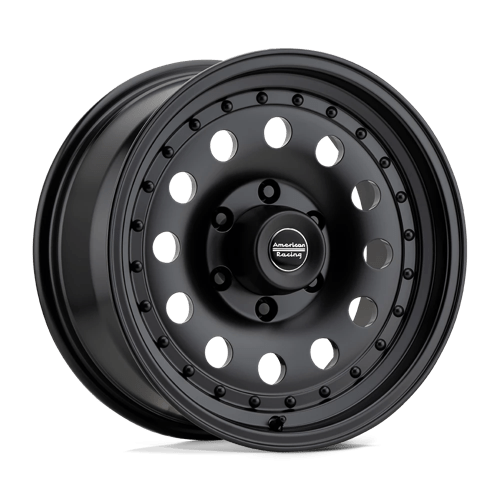 American Racing AR62 OUTLAW II 5X114.3 15X7 -6 SATIN BLACK