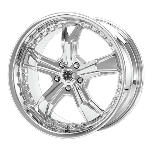 American Racing AR198 RAZOR 5X120.65 20X9 +24 CHROME