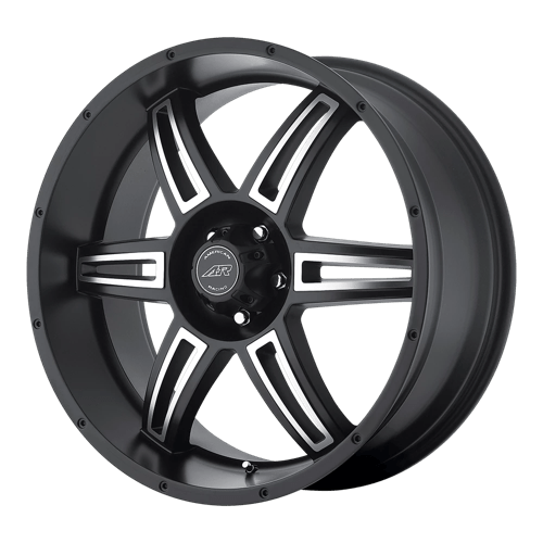 American Racing AR890 6x139.7 22x9.5 +35 SATIN BLACK MACHINED