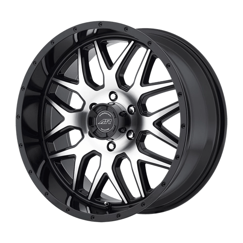 American Racing AR910 6X120 20X9 +18 GLOSS BLACK MACHINED