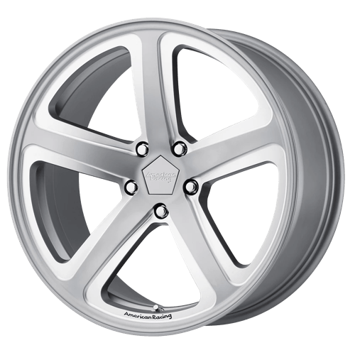 American Racing AR922 HOT LAP 5X120 20X9 +25 SATIN GRAY MILLED