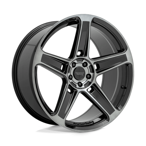 American Racing AR936 5X115 22X10.5 +25 GLOSS BLACK W/ GRAY TINT