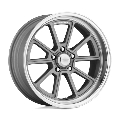 American Racing Vintage VN510 DRAFT 5X120.65 20X8.5 +6 VINTAGE SILVER W/ DIAMOND CUT LIP