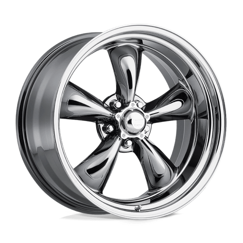 American Racing Vintage VN815 TORQ THRUST II 1 PC 5X120.65 14X6 -2 PVD