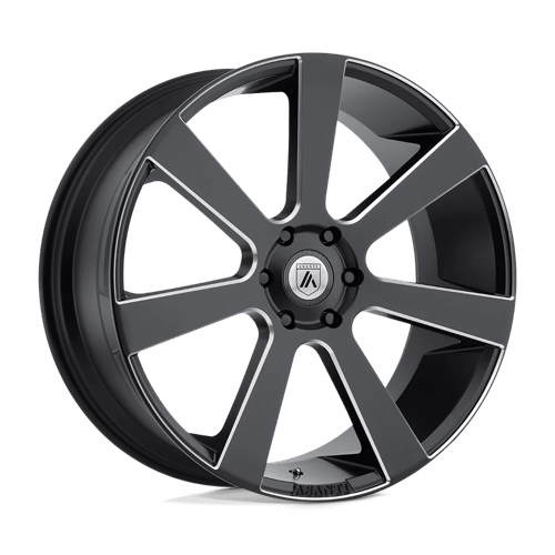 Asanti Black ABL-15 APOLLO 5X127 28X10 +15 SATIN BLACK MILLED