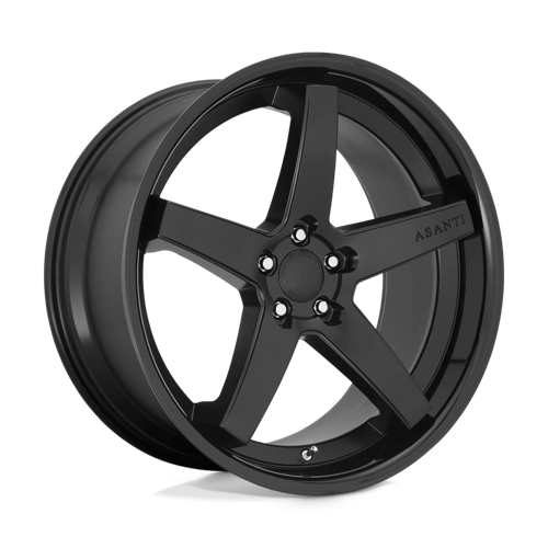Asanti Black ABL31 REGAL 5X112 22X10.5 +35 SATIN BLACK W/ GLOSS BLACK LIP wheel for 2022 Audi S8