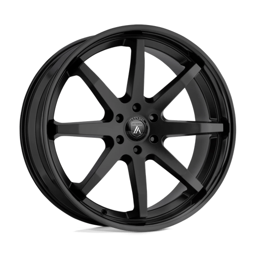 Asanti Black ABL-32 KAISER 6X135 20X9 +30 SATIN BLACK W/ GLOSS BLACK LIP
