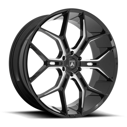 Asanti Black ABL-38 MONARCH TRUCK 6X135 22X9.5 +38 GLOSS BLACK MILLED