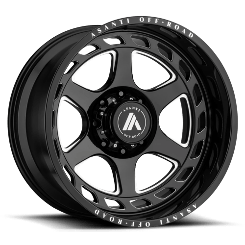 Asanti Off Road AB816 ANVIL 6X135 20X12 -44 GLOSS BLACK MILLED
