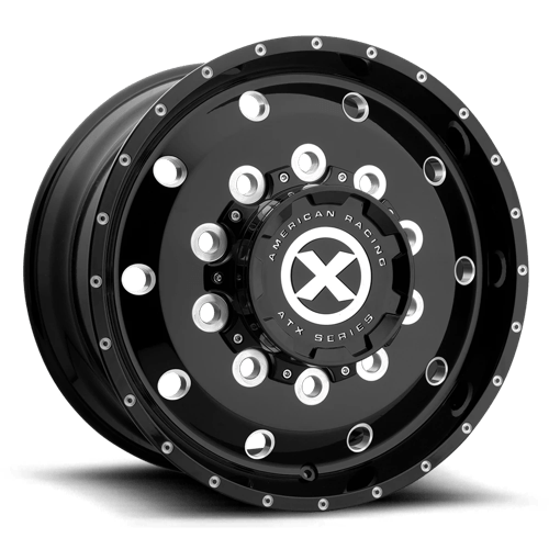 ATX AO400 BAJA 10X285.75 22.5X12.25 +119 GLOSS BLACK MILLED - 12.25 FRONT