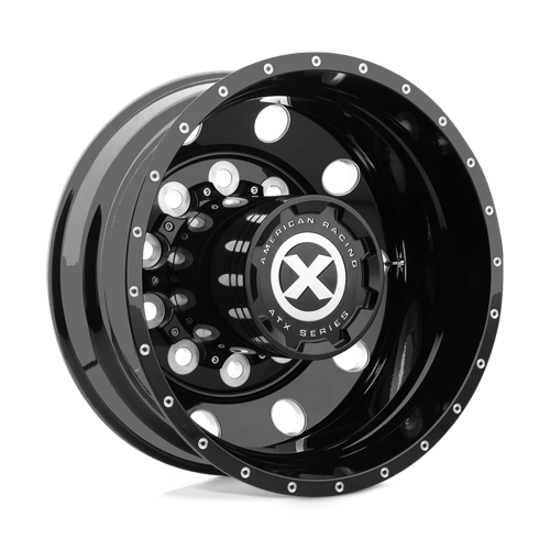 ATX AO400 BAJA 10X285.75 24.5X8.25 -168 GLOSS BLACK MILLED - REAR