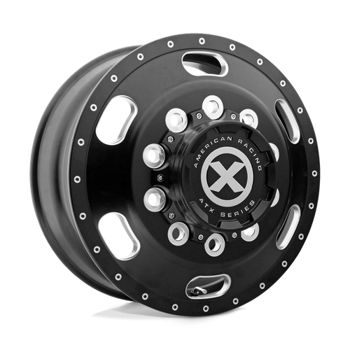 ATX AO402 INDY 10X285.75 24.5X8.25 +144 SATIN BLACK MILLED - FRONT
