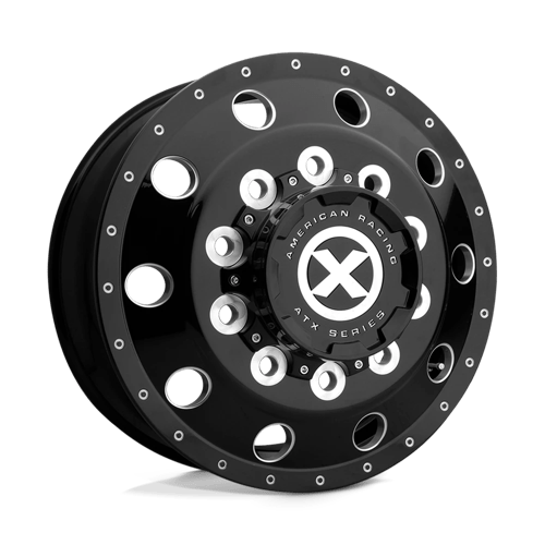 ATX AO405 TREX 10X285.75 24.5X8.25 +144 GLOSS BLACK MILLED - FRONT