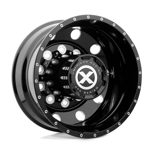ATX AO405 TREX 10X285.75 24.5X8.25 -168 GLOSS BLACK MILLED - REAR