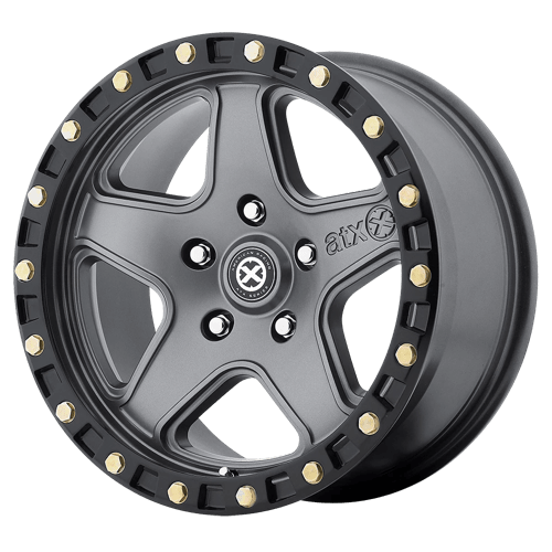 ATX Series AX194 RAVINE 5X127 20X10 -24 MATTE GRAY W/ BLACK RING