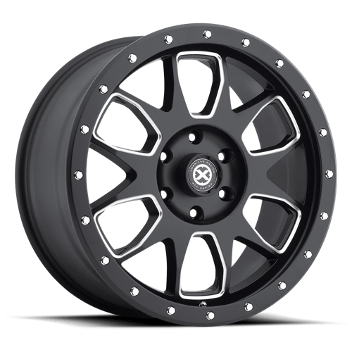 ATX Series AX196 6X139.7 20X9 +45 SATIN BLACK W/ MILLED ACCENTS
