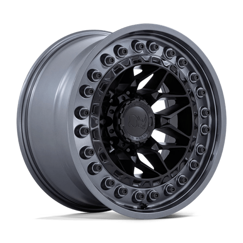 Black Rhino ALPHA 6X139.7 20X10 -18 MATTE BLACK W/ GUNMETAL LIP