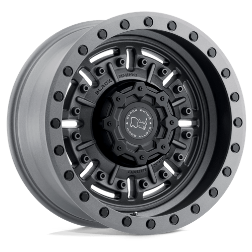 Black Rhino ABRAMS 8X165.1 18X9.5 -18 TEXTURED MATTE GUNMETAL