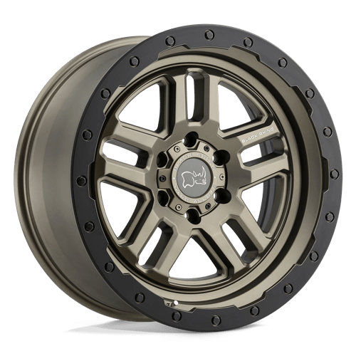 Black Rhino BARSTOW 5X139.7 20X9.5 0 MATTE BRONZE W/ MATTE BLACK RING