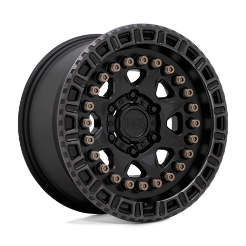 Black Rhino CARBINE 6X120 20X9 +10 MATTE BLACK W/ MACH TINT RING