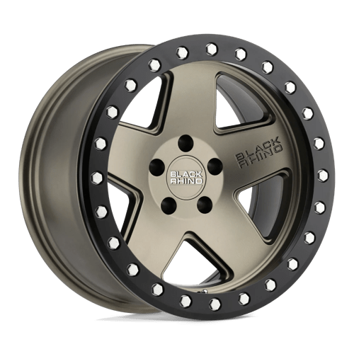 Black Rhino CRAWLER 5X139.7 20X9.5 0 MATTE BRONZE W/ BLACK RING