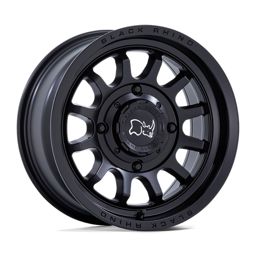 Black Rhino Powersports RAPID UTV 4X110 14X7 +10 MATTE BLACK