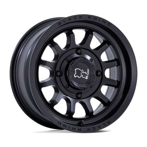 Black Rhino Powersports RAPID UTV 4X156 15X7 +10 MATTE BLACK