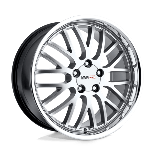 Cray MANTA 5X120.65 20X10.5 +65 HYPER SILVER W/ MIRROR CUT LIP