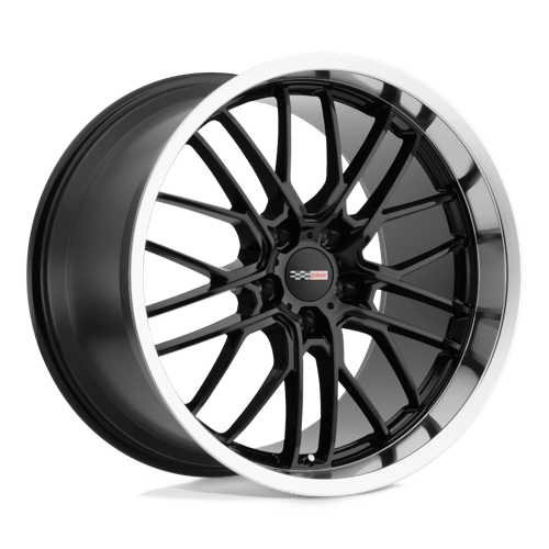 Cray EAGLE 5X120.65 19X9 +50 GLOSS BLACK W/ MIRROR CUT LIP