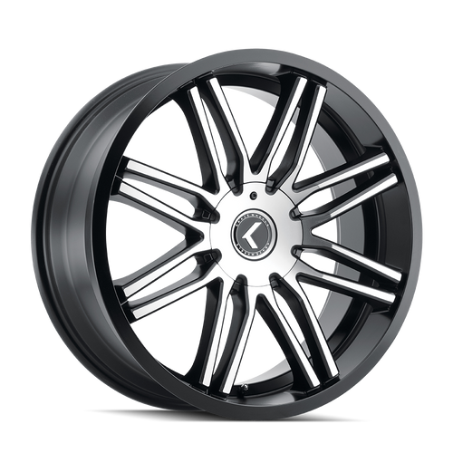 Kraze Cray 141 5x110 20x8.5+35 Black/Machined