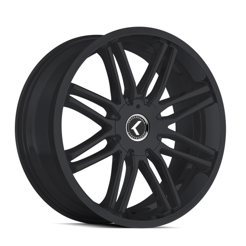 Kraze Cray 141 5x108 20x8.5+35 Satin Black