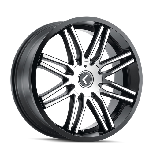 Kraze Cray 141 5x100 18x8+40 Black/Machined