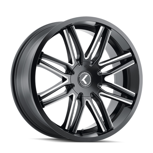 Kraze Cray 141 5x120 18x8+40 Black/Milled