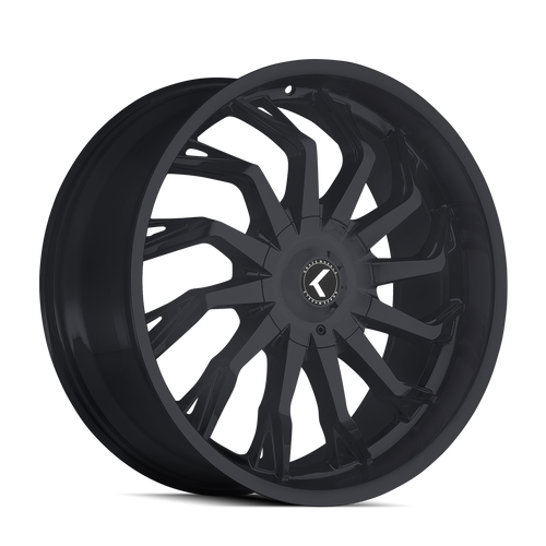 Kraze Scrilla 142 5x127 24x9.5+18 Satin Black