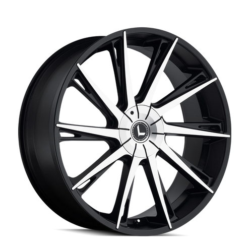 Kraze Swagg 144 6x135 26x10+30 Black/Machined