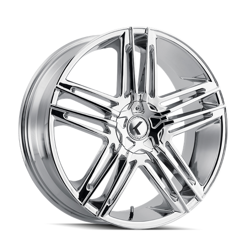Kraze Hella 157 5x114.3 22x8.5+40 Chrome
