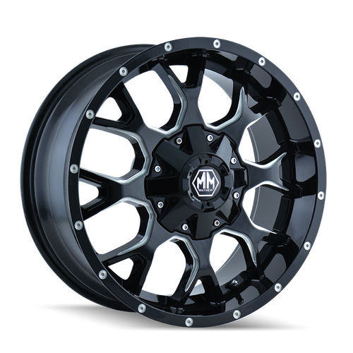 Mayhem Warrior 8015 5x110/5x127 17x7.5+30 | ThreePiece.us