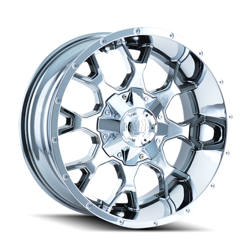 Mayhem Warrior 8015 8x180 20x9+18 Chrome