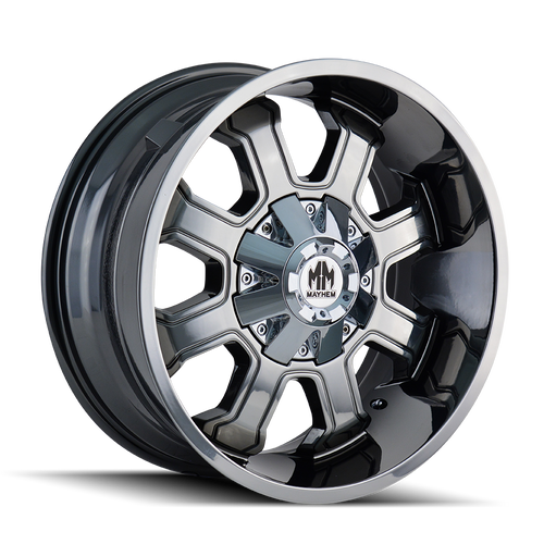 Mayhem Fierce 8103 8x180 20x10-19 Chrome