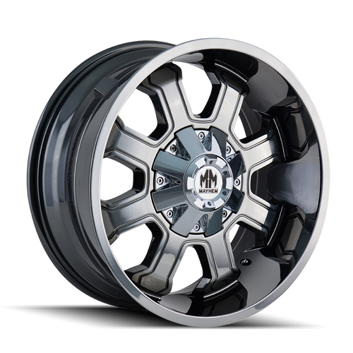 Mayhem Fierce 8103 5x139.7/5x150 20x9+0 Chrome