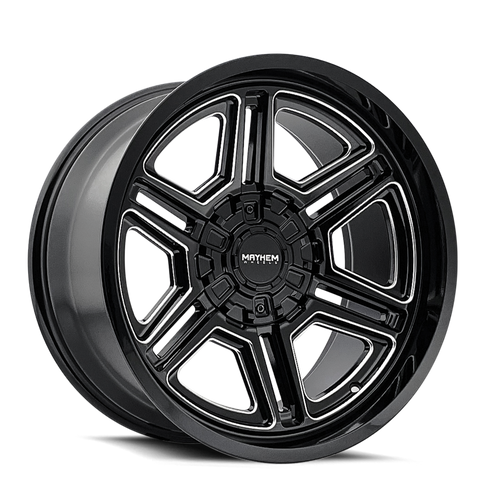 Mayhem Hermosa 8117 8x170 20x10-25 Black Milled