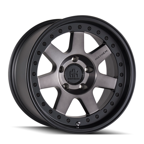 Mayhem Prodigy 8300 6x139.7 18x9+0 Matte Black W/Dark Tint