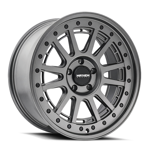 Mayhem Compass 8305 6x135 17x9-6 Matte Gunmetal W/BLK Bolt