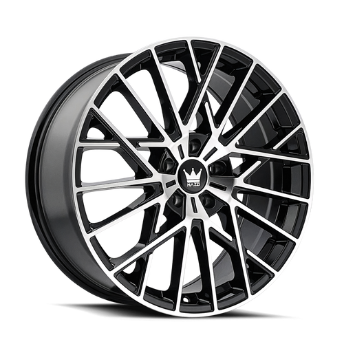 Mazzi Jinx 378 5x114.3 20x8.5+38 Black/Machined
