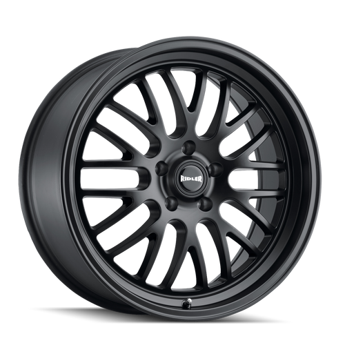 Ridler Type 607 5x120 20x10.5+40 Matte Black