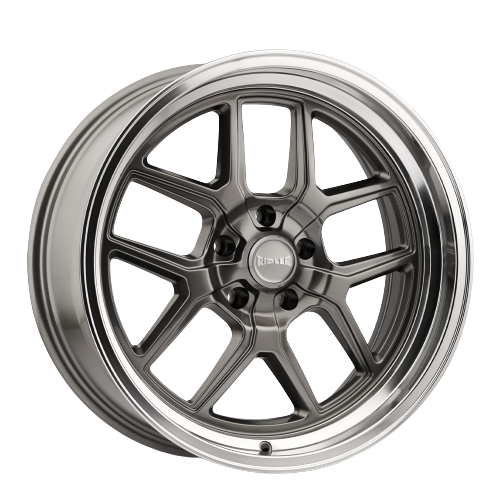 Ridler 610 5x120.65 20x10+0 Grey/Polished Lip