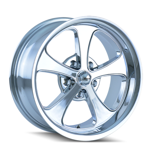 Ridler Type 645 5x120.65 17x7+0 Chrome