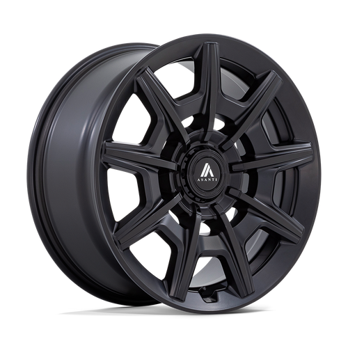 Asanti Black ABL-41 ESQUIRE 5X108/5X112 20X10.5 +45 SATIN BLACK WITH GLOSS BLACK FACE